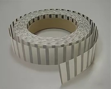 Термоэтикетки 43х25мм, (2000 шт) с черной меткой 40 вт,