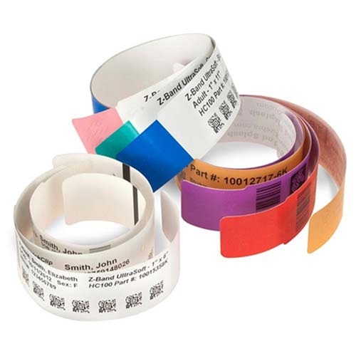 Этикетки браслеты Zebra Z-Band 4000