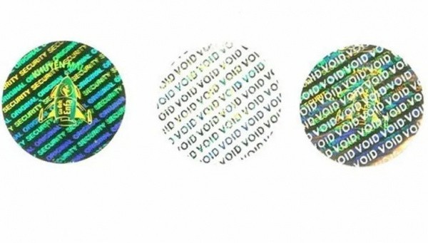 Голографическая наклейка void д 30 мм