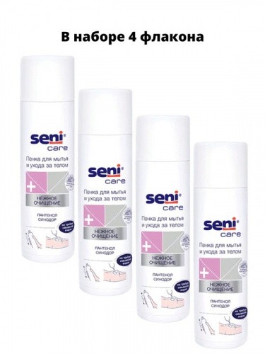 Пенка Seni Care для мытья и ухода за телом 500 мл